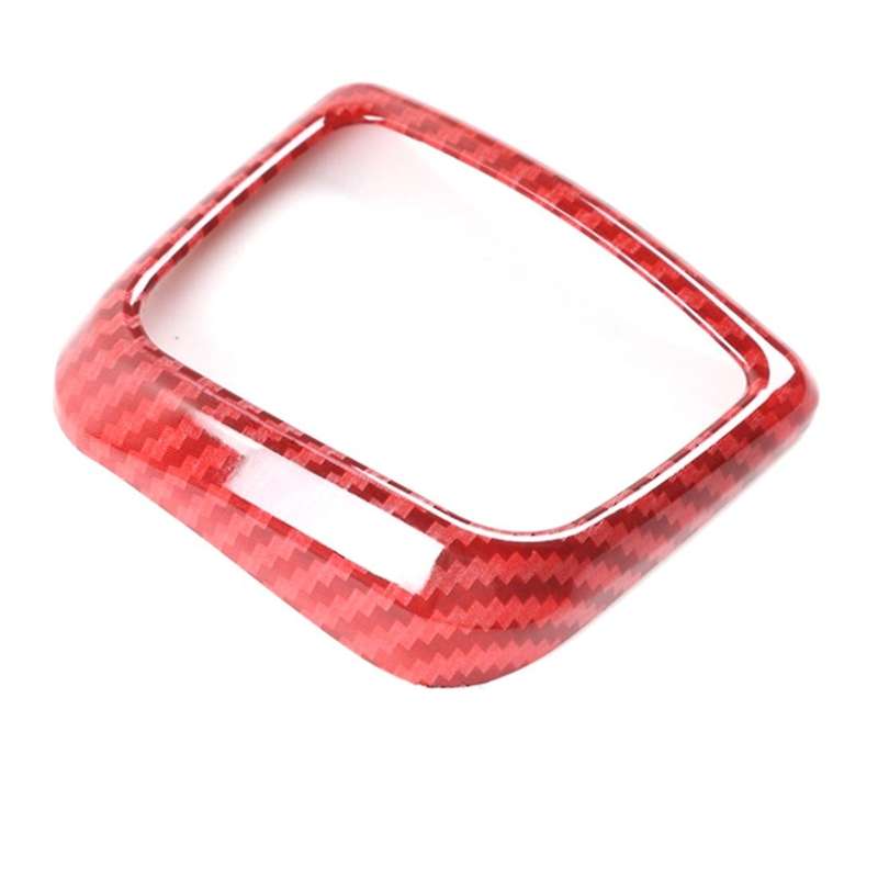 Car Phone Button Cover for Suzuki Jimny 2019-2022,red Carbon Fiber