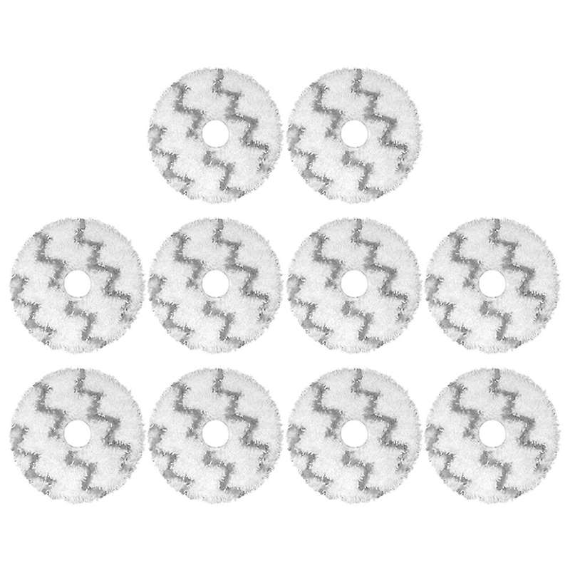10pcs Mop Cloths Rag for Xiaomi Roidmi Self-cleaning Emptying Robot