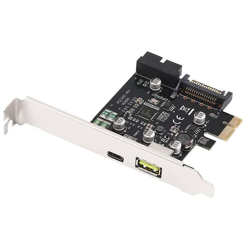 Pci-e 1x to Usb 3.1 Gen 1 (5gbps) Pci Express Card