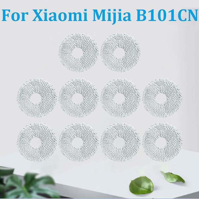 10pcs Mop Cloth for Xiaomi Mijia B101cn Robot Vacuum Cleaner Mop Pads