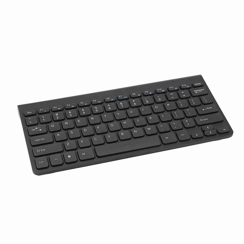 Mini Wireless Mouse Keyboard for Laptop Desktop Multimedia Black
