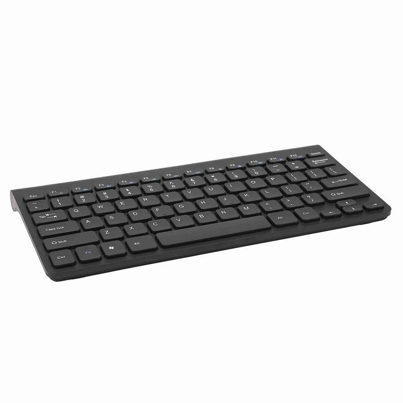 Mini Wireless Mouse Keyboard for Laptop Desktop Multimedia Black