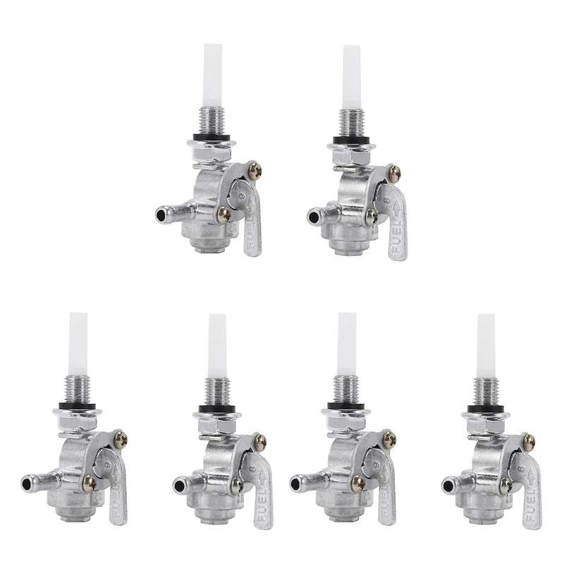 6x Gasoline Faucet Gasoline Switch for Generator Gasmotor Fuel Tanks