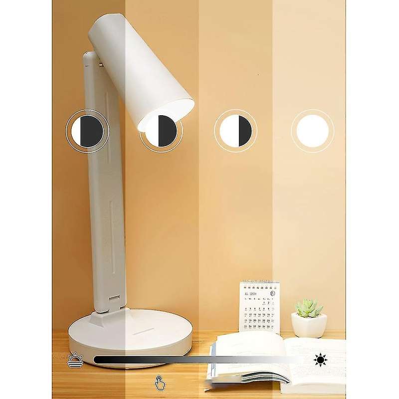 Folding Table Lamp Learning Led Eye Protection Plug-in Desk Bright