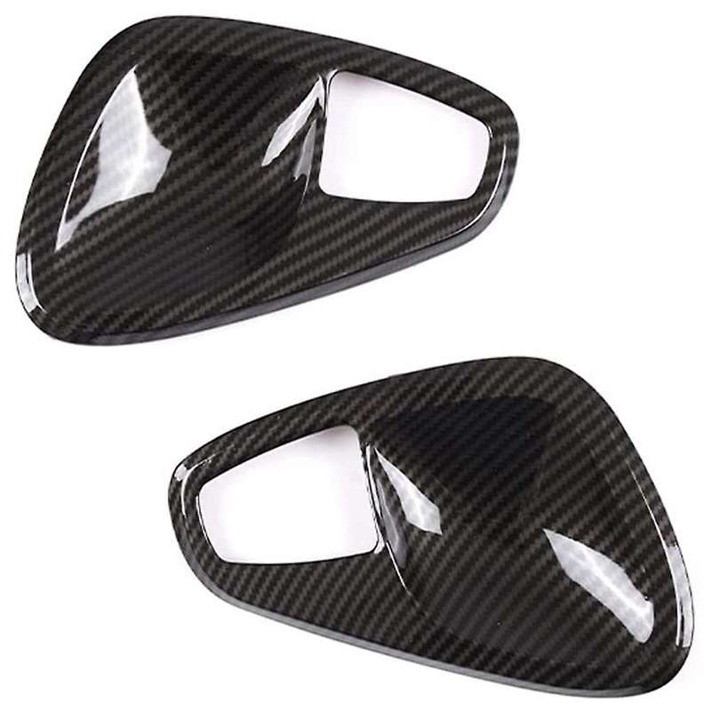 Inner Door Handle Trim for Smart 451 Fortwo 2010-2014, Carbon Fiber
