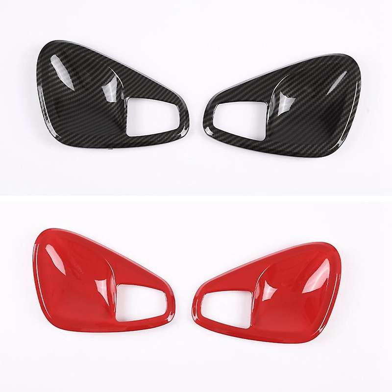 Inner Door Handle Trim for Smart 451 Fortwo 2010-2014, Carbon Fiber