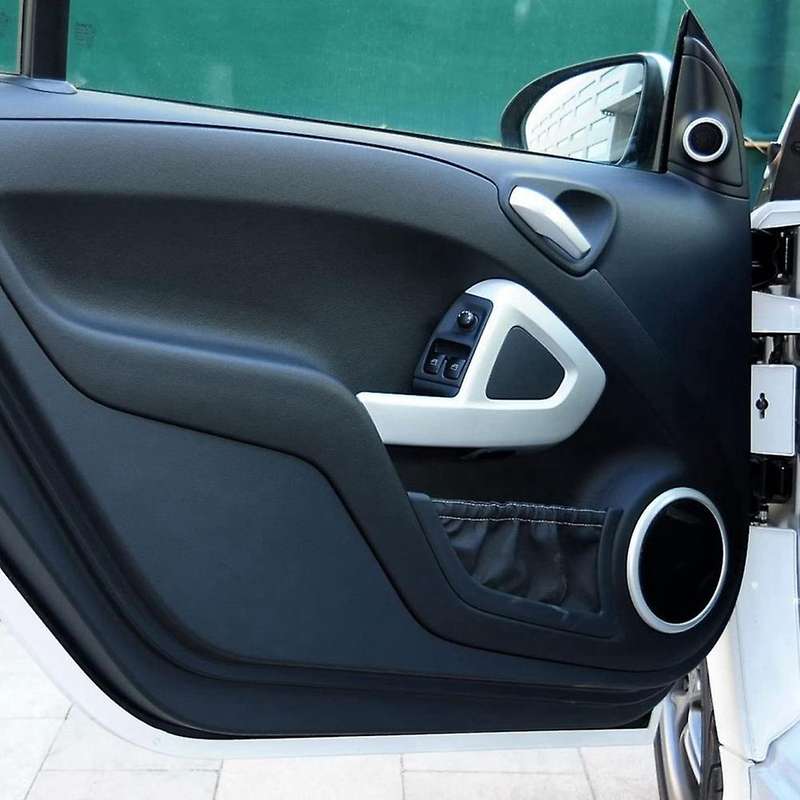 Inner Door Handle Trim for Smart 451 Fortwo 2010-2014, Carbon Fiber