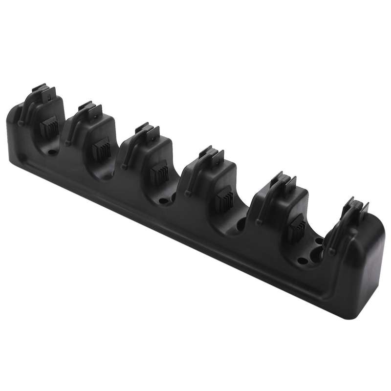 Broom Holder and Garden Tool for Rake Or Mop Handles Up (black)