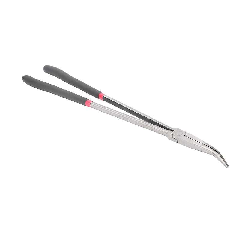 16 Inch Curved Nose Pliers 45 Degree Curved Nozzle Super Long Handle