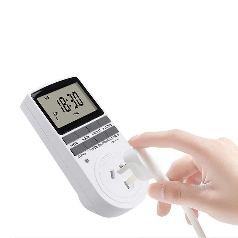 Electronic Digital Timer Switch Socket Kitchen Timer Outlet Us Plug
