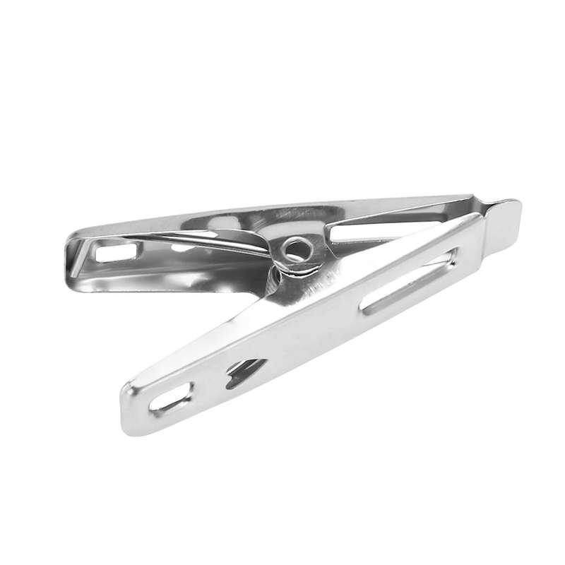 100pcs Clothes Pegs Stainless Steel Clips for Coat Pants Laundry