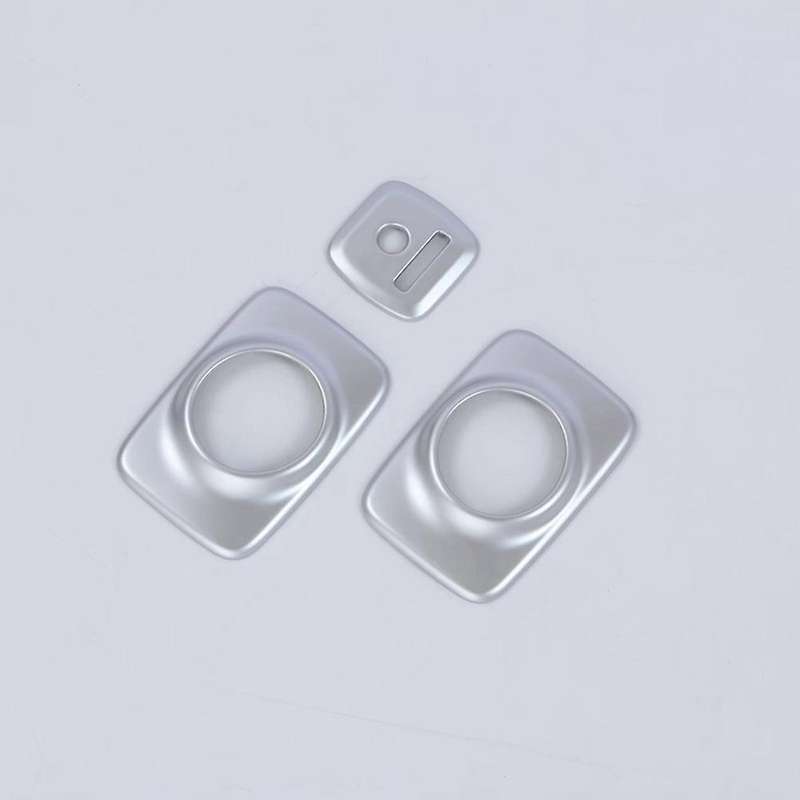 Car Middle Row Roof Air Outlet Frame Silver