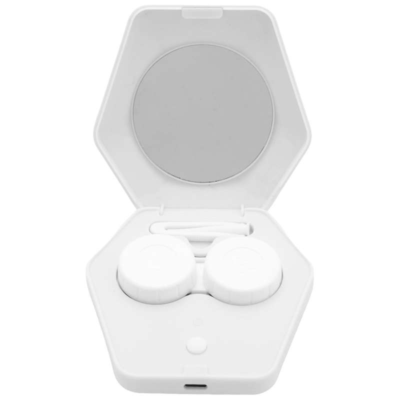 Mini Ultrasonic Cleaner Glasses Contact Lens Cleaning Machine White