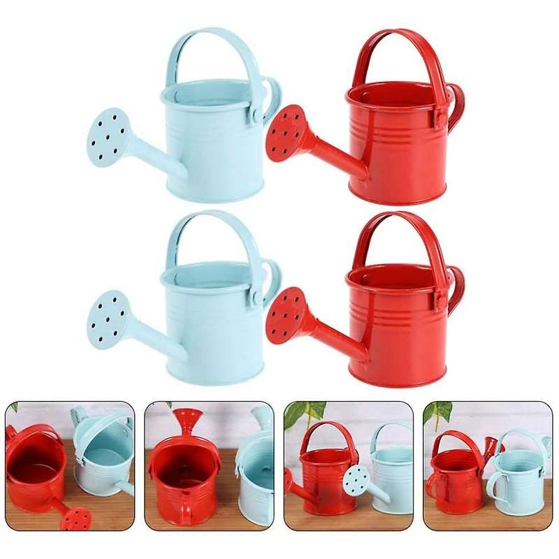 4pcs Watering Can for Children Watering Bucket for Garden Plants