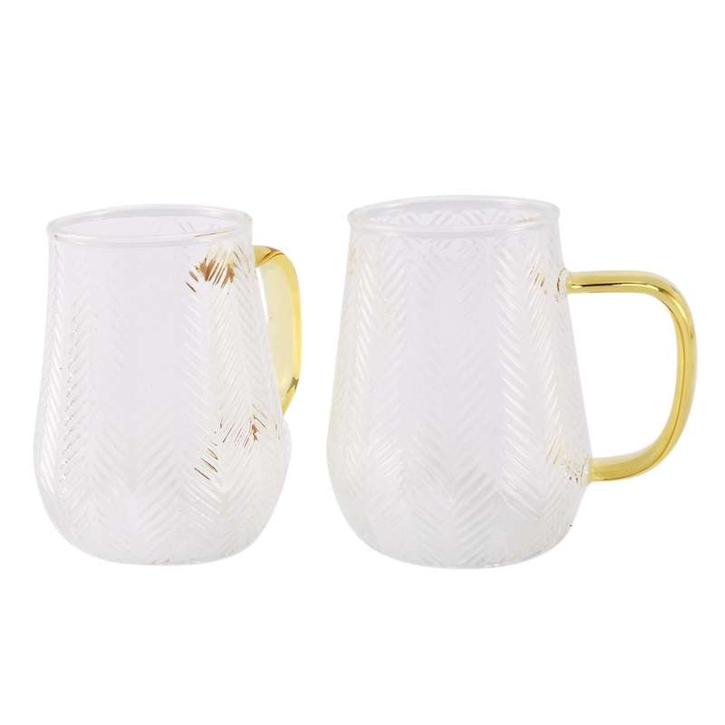 Transparent Glass Water Kettle,2 Pcs 300 Ml