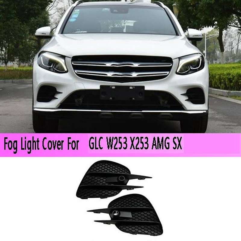 Car Right Fog Light Grille Cover Trim for Benz Glc W253 X253 Amg Sx