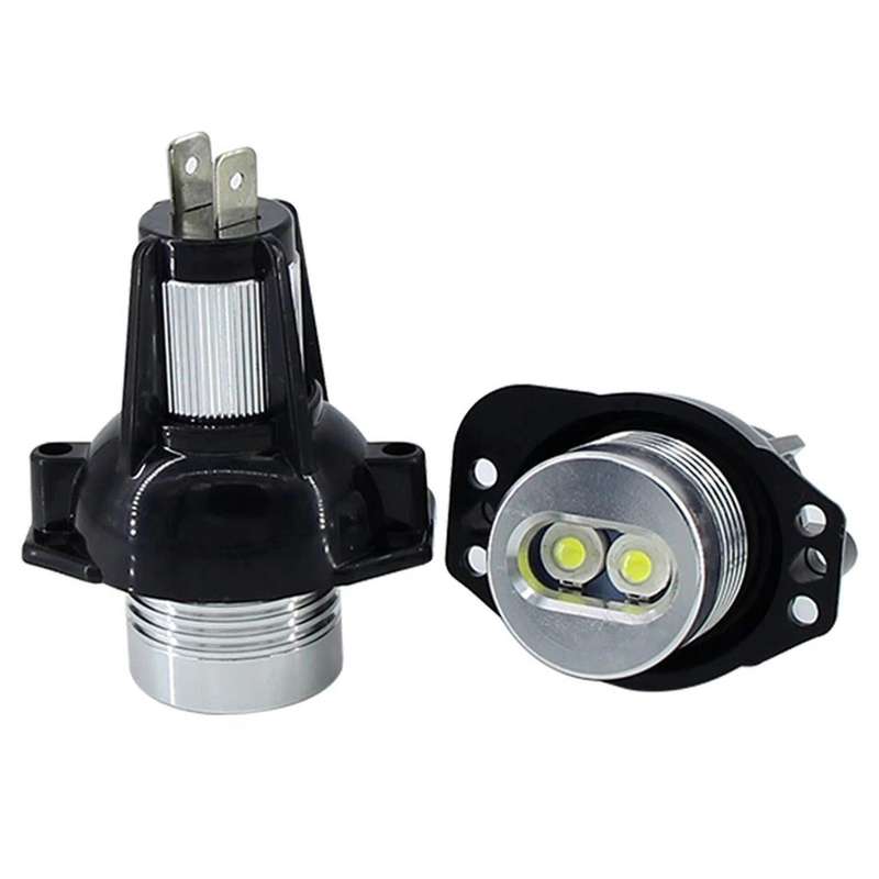 10w Led Angel Eye Marker Bulb Fog Light White For-bmw E90 E91 06-08