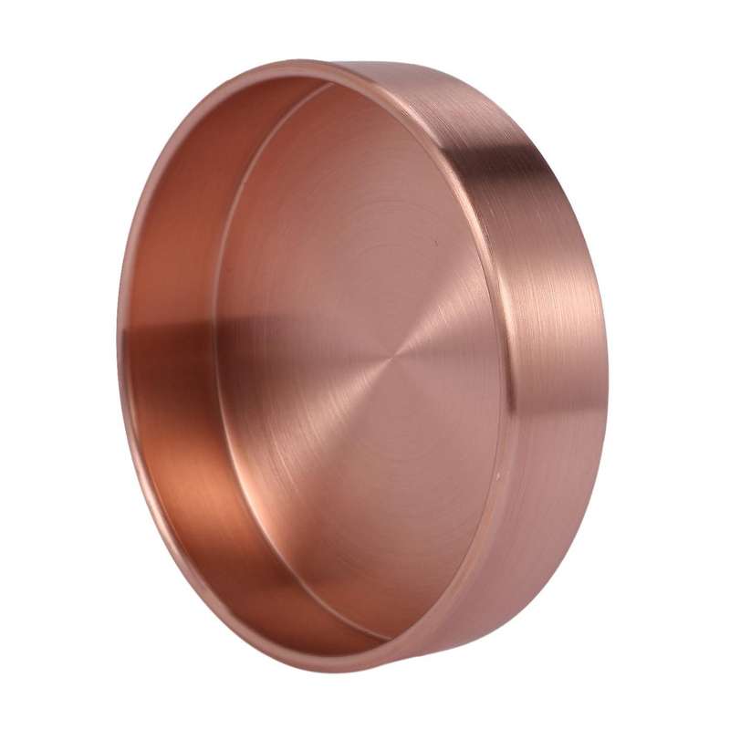 Nordic Copper Round Storage Tray 14 X 14cm(rose Gold)