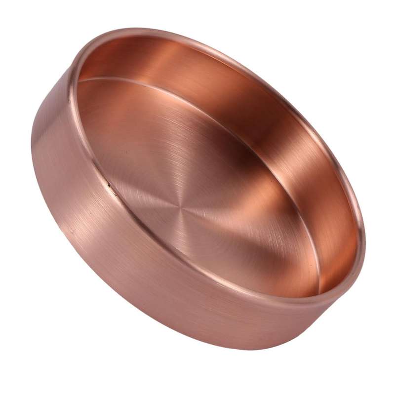 Nordic Copper Round Storage Tray 14 X 14cm(rose Gold)