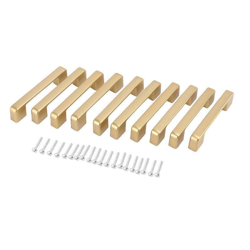 10 Pack Cabinet Pulls Gold Drawer Pulls,aluminum Alloy Pulls