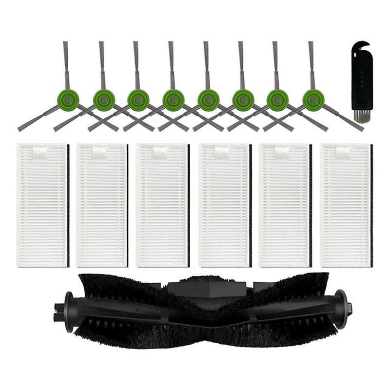 16pcs for Thamtu G11 Robot Main Roller Side Brush Hepa Filter Parts
