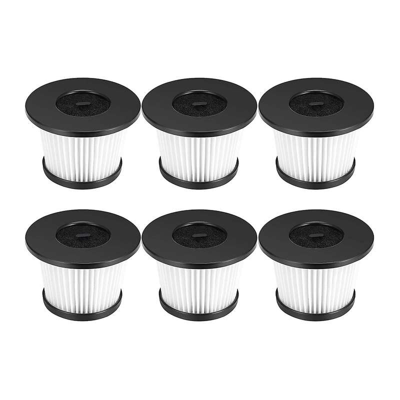 6 Pack Hepa Replacement Filter Compatible for Moosoo K24
