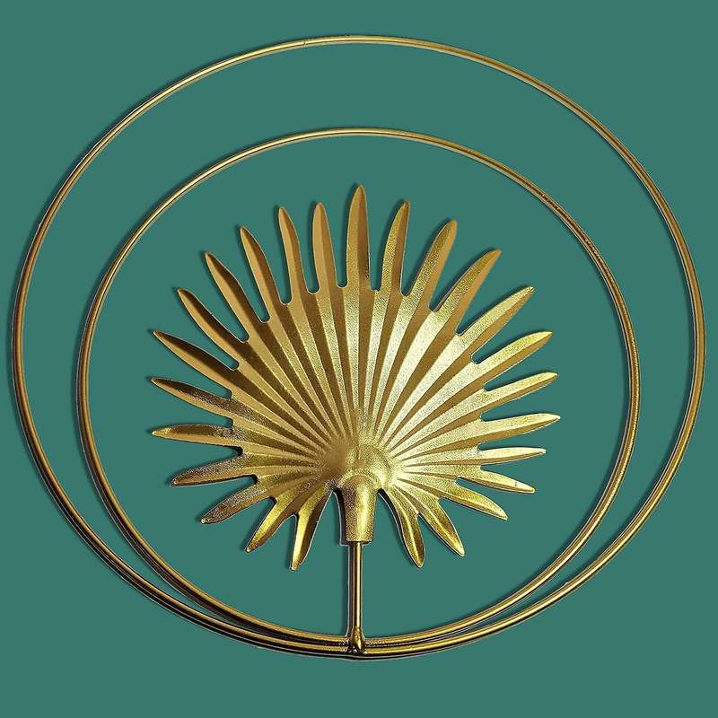 Gold Ginkgo,maple,monstera Leaf Wall Decor,for Bedroom Hotel Decor