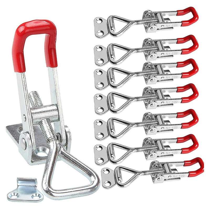 8pack 360lbs Quick Release Latch for Door Latch Hook Toggle Clamp