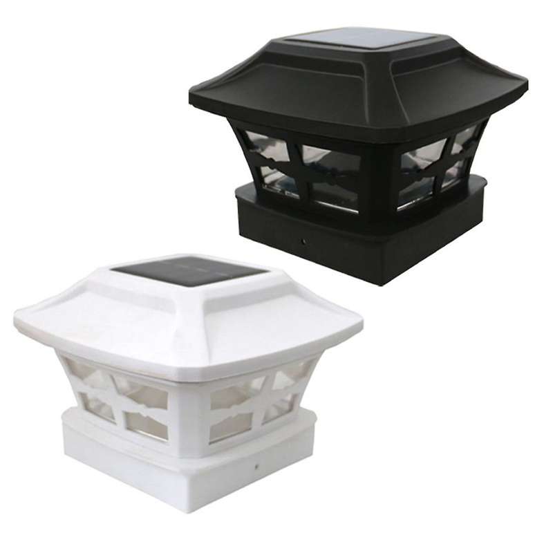 Outdoor Post Solar Lights for 4x4 Inch Wooden Posts Warm White