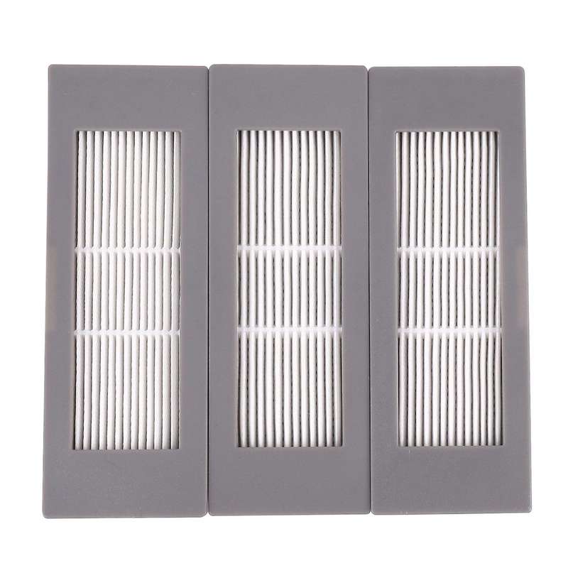 4x Side Brushes+3x Filters for Ecovacs Deebot Ozmo Brush Mop Cloth