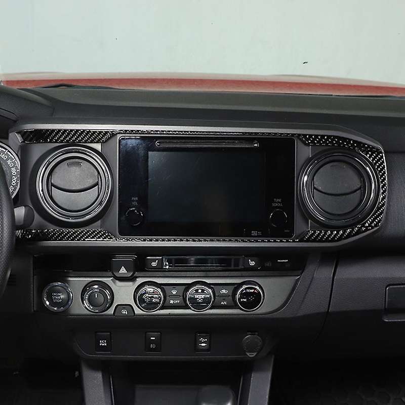 Car Central Control Navigation Screen Frame Sticker for Toyota Tacoma
