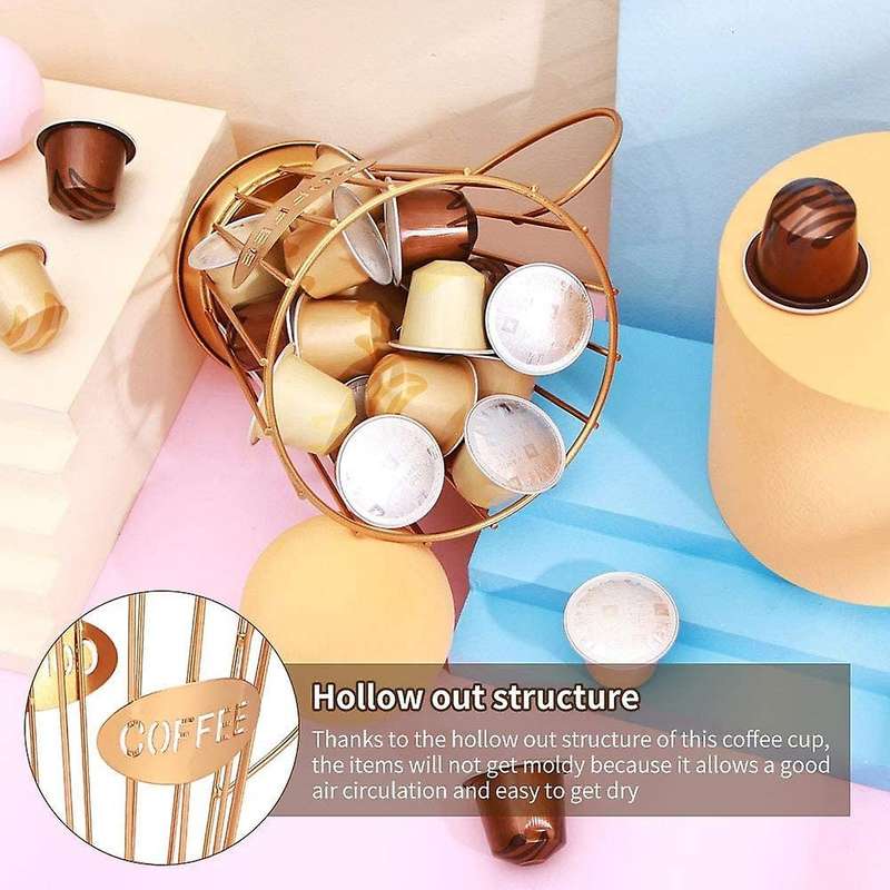 Coffee Pod Holders,coffee Creamer Container Metal Storage Holder