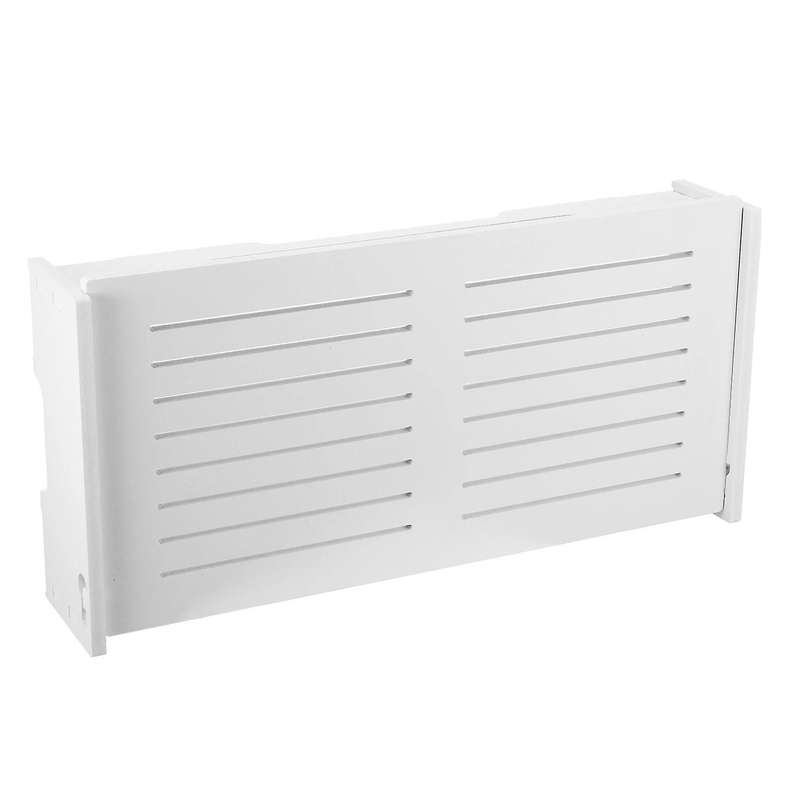 Wifi Router Storage Box Wall Mounted Wireless Panel Shelf Home Decor
