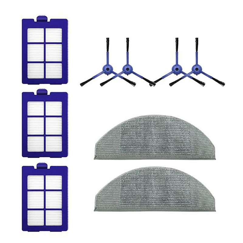 Side Brush Hape Filter Rag for Eufy Robovac X8 Robot and Cleaner