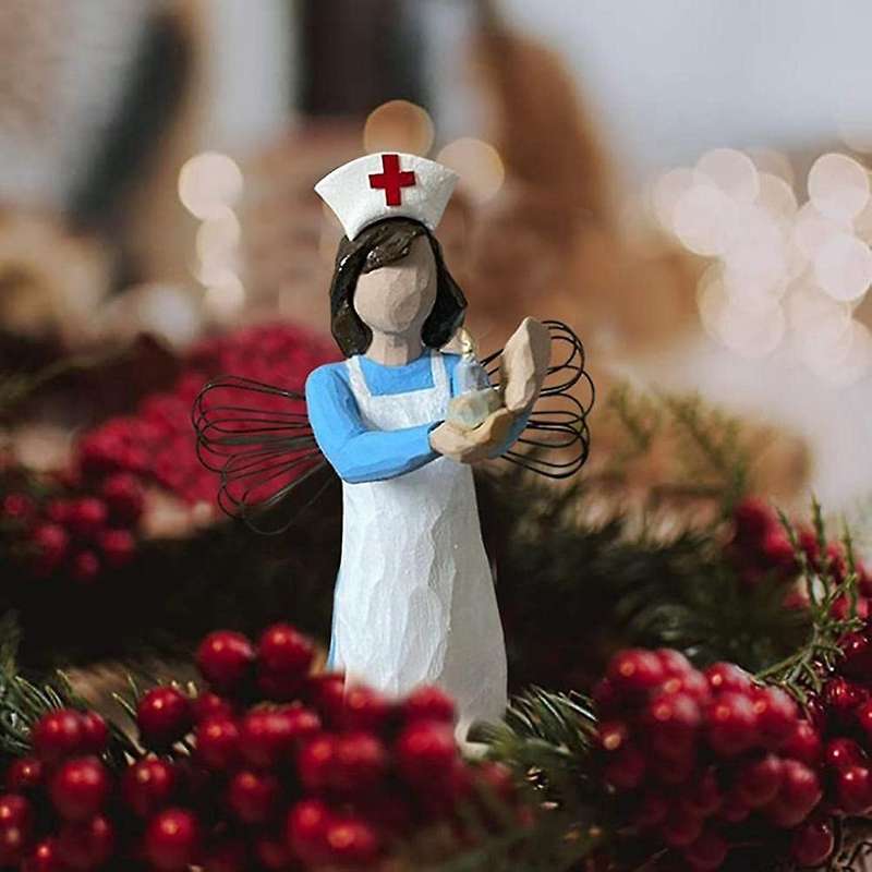 Angel Figurine Of Friendship Nurse Figurine Memorials Gifts , B