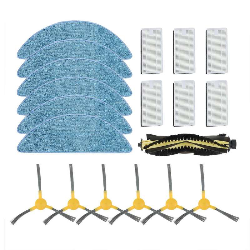 Filter Screen + Mop + Roller Brush for Neatsvor X500 / X600 Robot