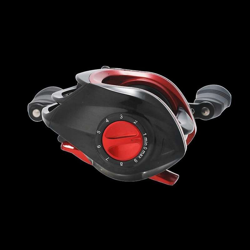 Black and Red Water Drop Wheel Submissive Road Sub Fishing Wheel