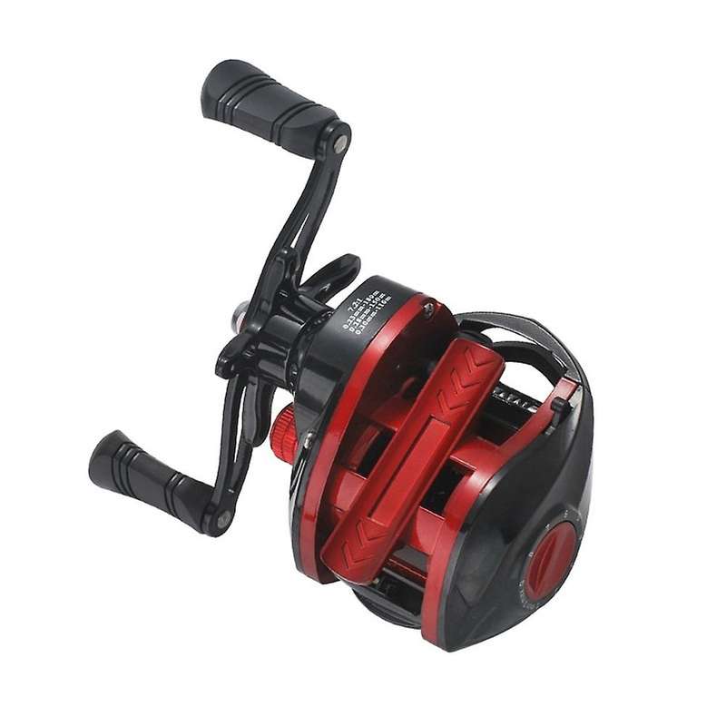 Black and Red Water Drop Wheel Submissive Road Sub Fishing Wheel