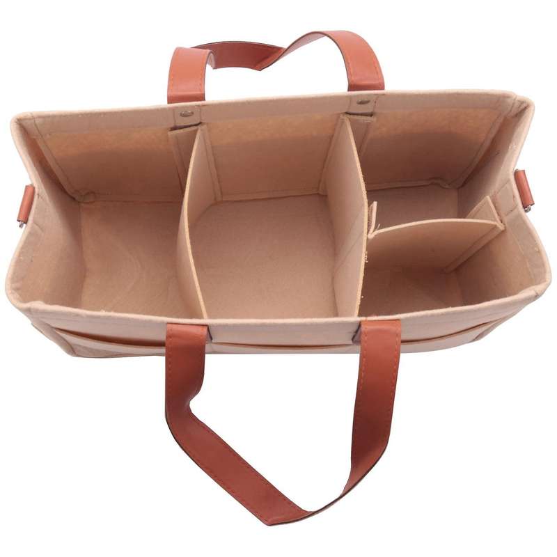 Baby Diaper Organizer - Baby Shower Basket Portable Storage Bin