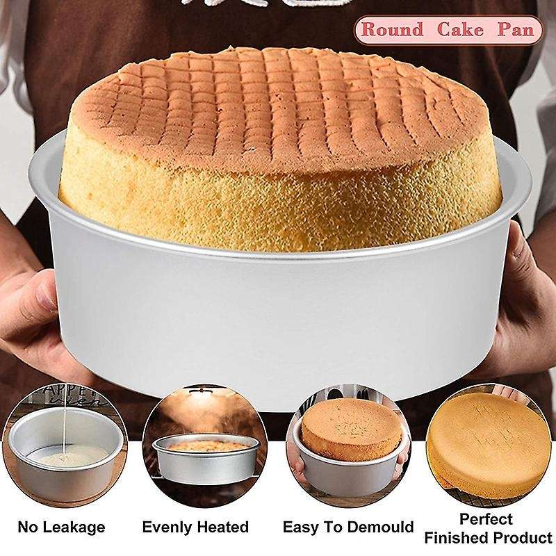 Cake Pan Round Cake Pans Performance Aluminum Nonstick & Leak Proof
