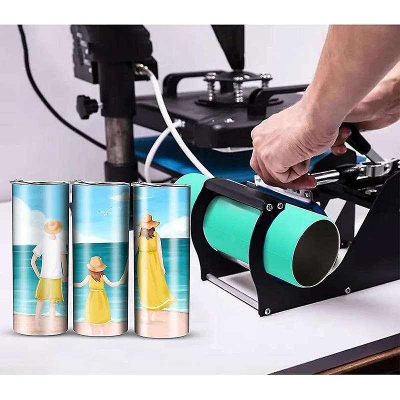 2 Pieces Silicone Sleeve for Sublimation Tumblers Bands