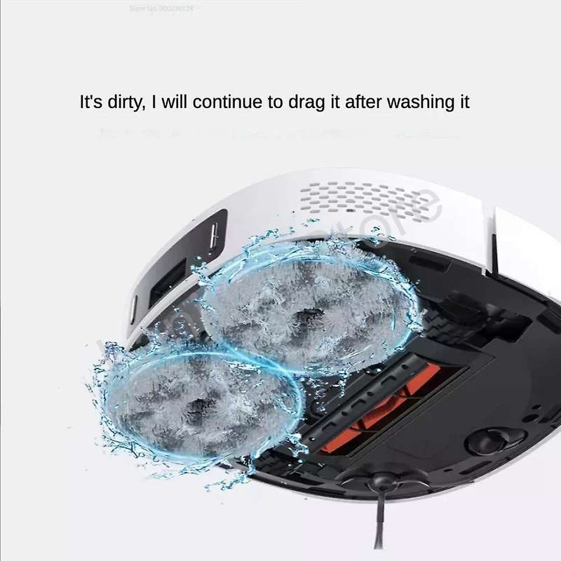 Mop Cloths Rag for Xiaomi Roidmi Eva Self-cleaning Emptying Robot