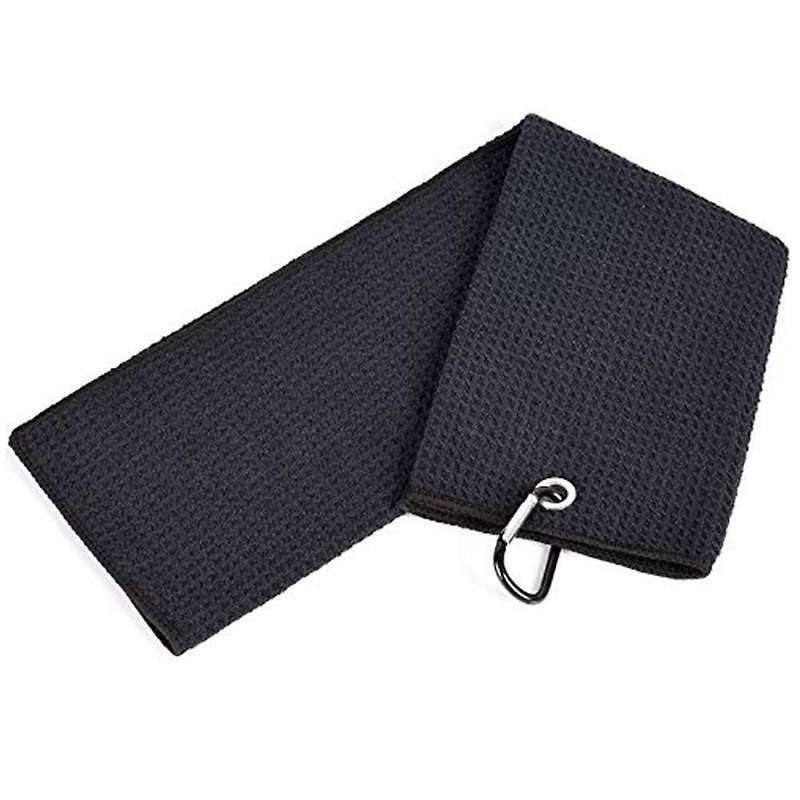 Golf Towel Set Microfiber 16x24 Inch Tri-fold Golf Towel