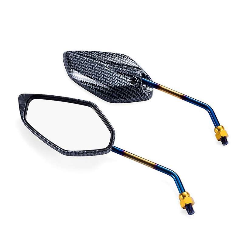 Motorcycle Universal Rearview Mirrors Side Mirror Back Side Mirror