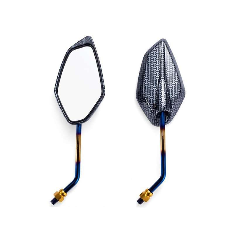 Motorcycle Universal Rearview Mirrors Side Mirror Back Side Mirror
