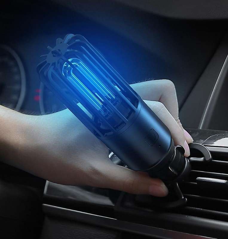 Usb Uv Lamp with Ozone,quartz Uvc Cleaner Disinfector for Home White