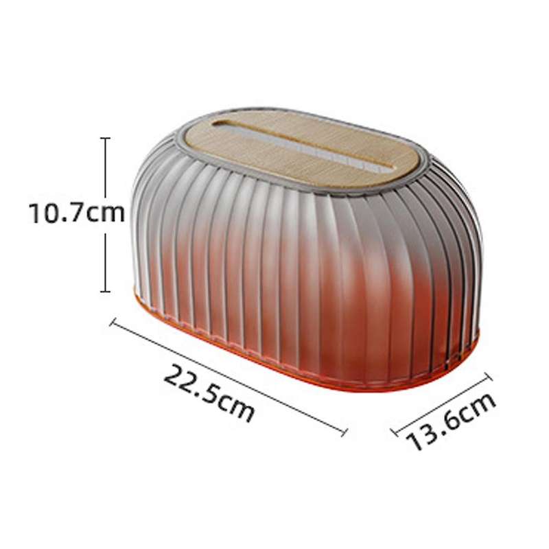 Striped Paper Box Desktop European-style Wet Tissue Box Household, A