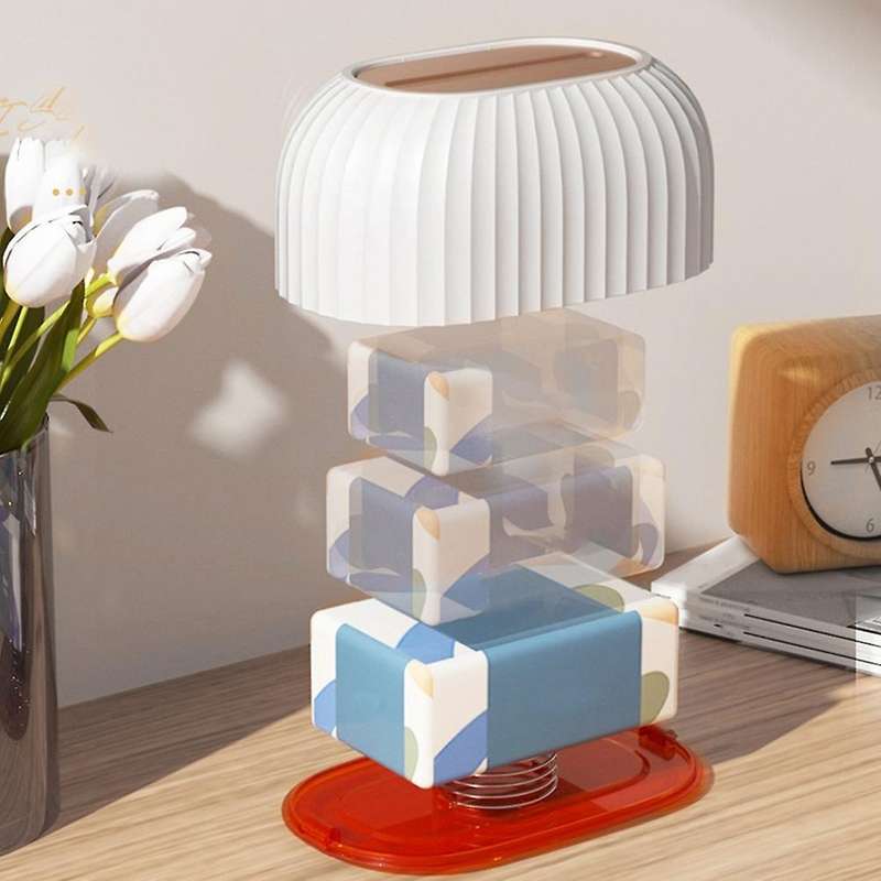 Striped Paper Box Desktop European-style Wet Tissue Box Household, A