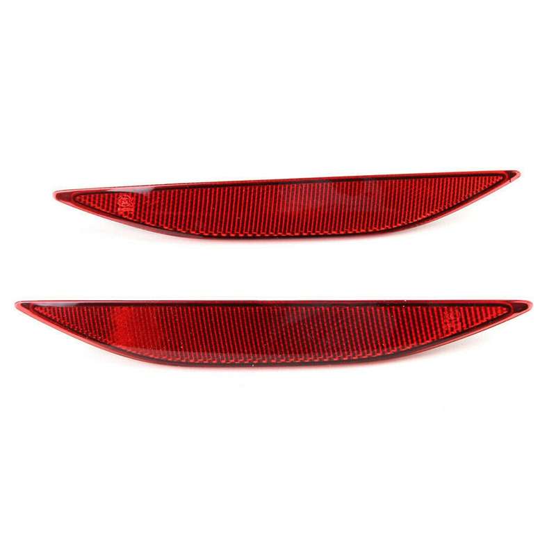 Rear Bumper Cover Reflector Marker Red Lens for Golf Mk7 2013-2017