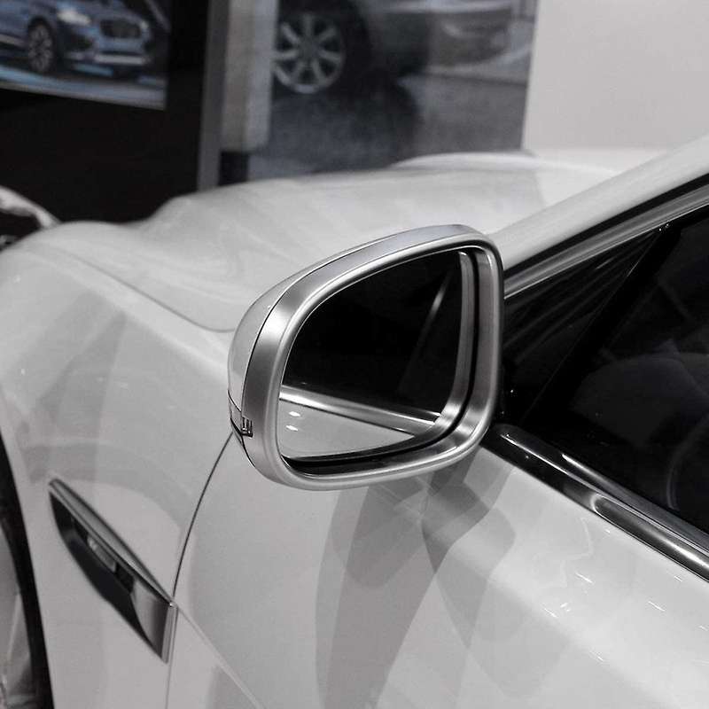 Exterior Side Rearview Mirror Frame Trim for Jaguar Xe 15-16